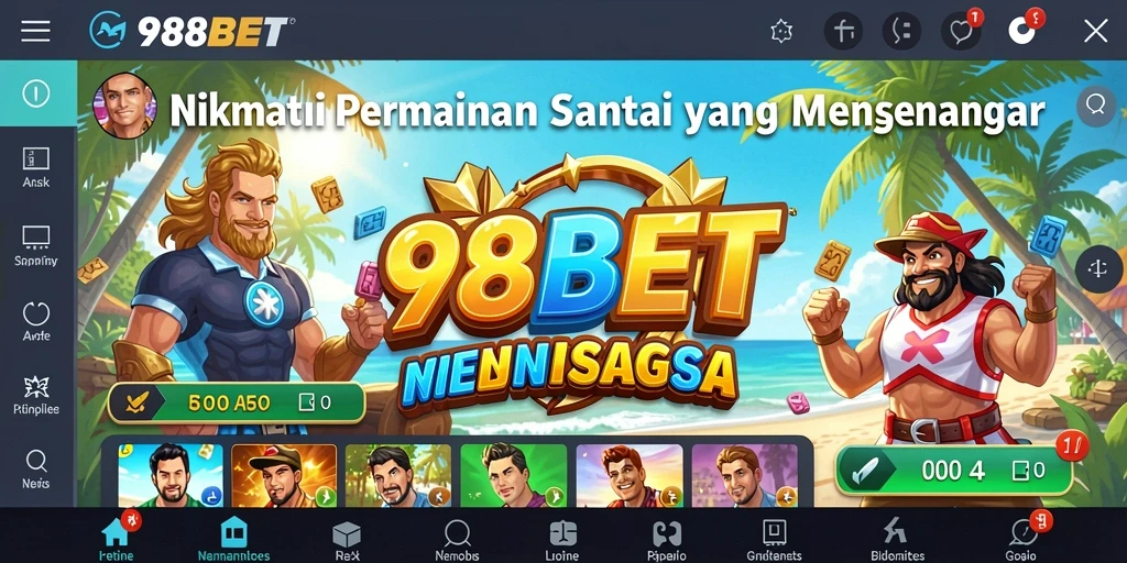 Screenshot gameplay 988BET menampilkan keseruan dalam permainan Casual.