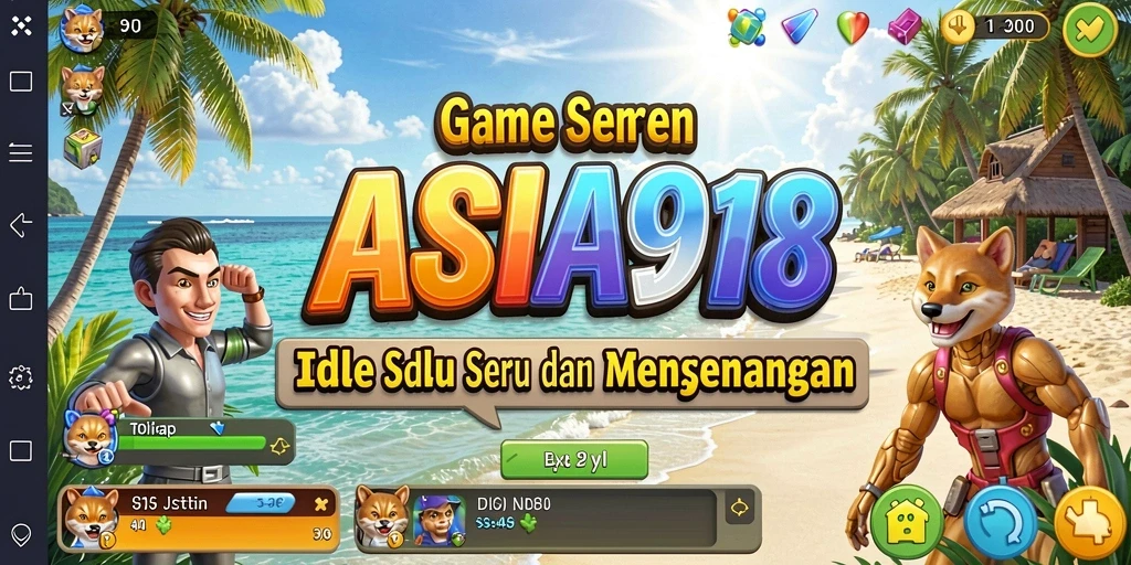 Tampilan gameplay Idle yang menarik dari ASIA918.