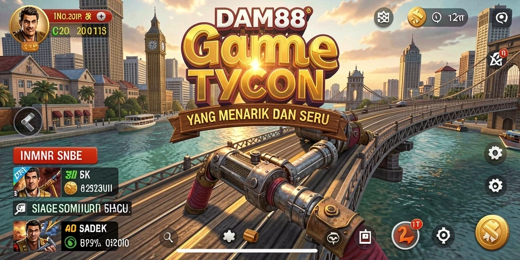 Tampilan gameplay <strong>DAM88</strong> menunjukkan bisnis yang sedang berkembang.