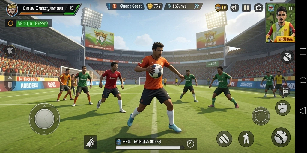 Tampilan gameplay HR89 yang menarik dan mendebarkan di lapangan.