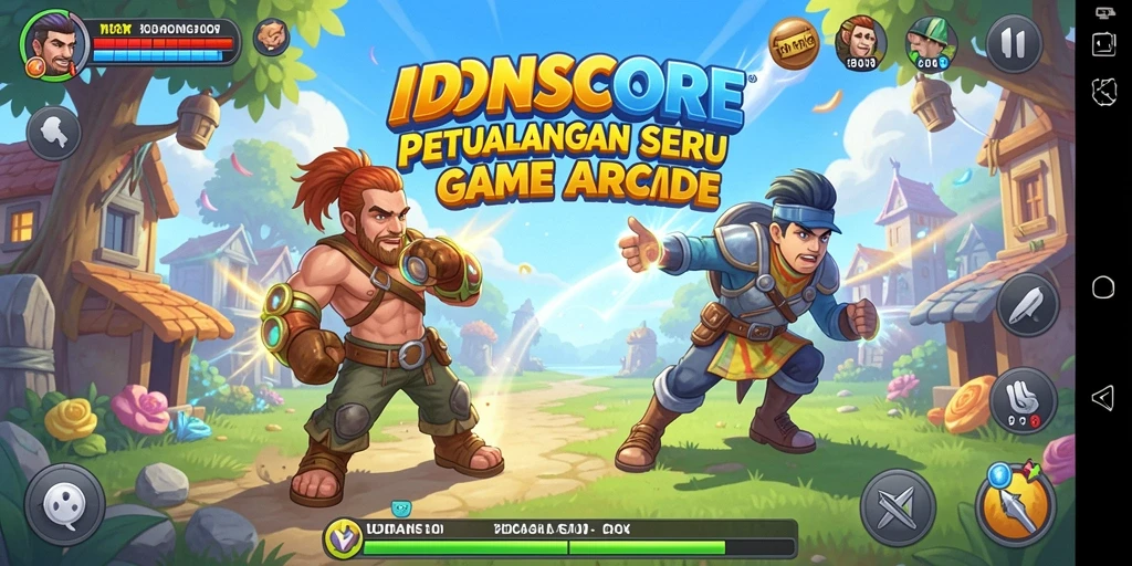 Screenshot gameplay <strong>IDNSCORE</strong> dengan tantangan seru yang menghibur.