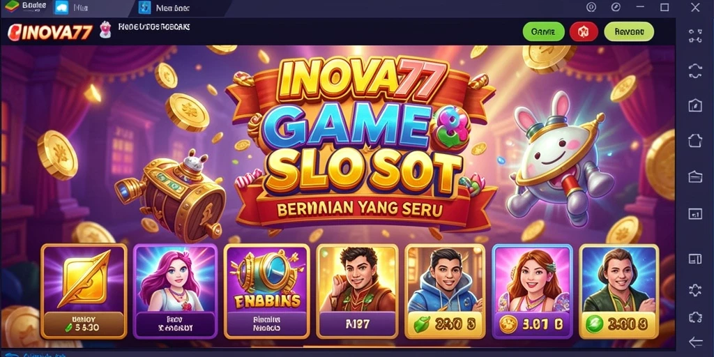 Screenshot gameplay INOVA77 yang menampilkan grafik dan fitur menarik.