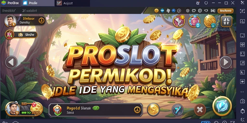Tangkapan layar gameplay PROSLOT yang menunjukkan keseruan permainan Idle.