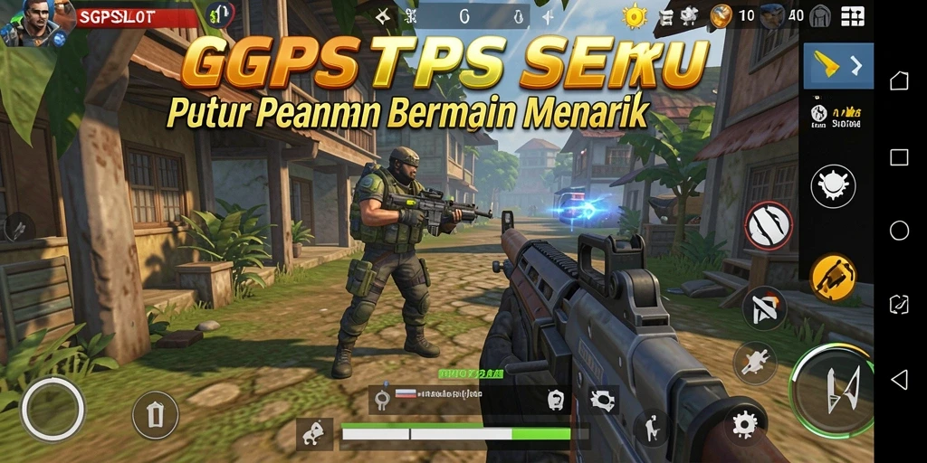Tampilan gameplay seru dalam SGPSLOT dengan aksi TPS yang mendebarkan.
