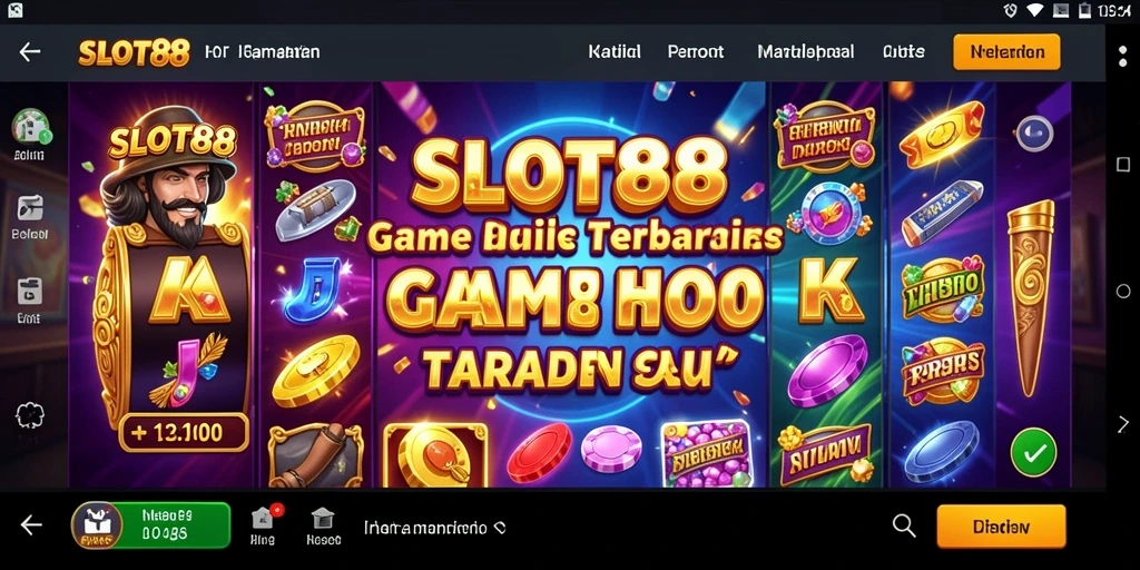Tampilan menarik dan gameplay seru dari SLOT88.